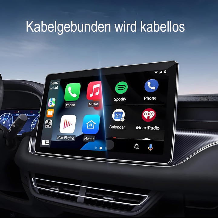 M.I.C. Wireless CarPlay & Android Auto Adapter : kabellose Umwandlung von CarPlay & Android Auto, US