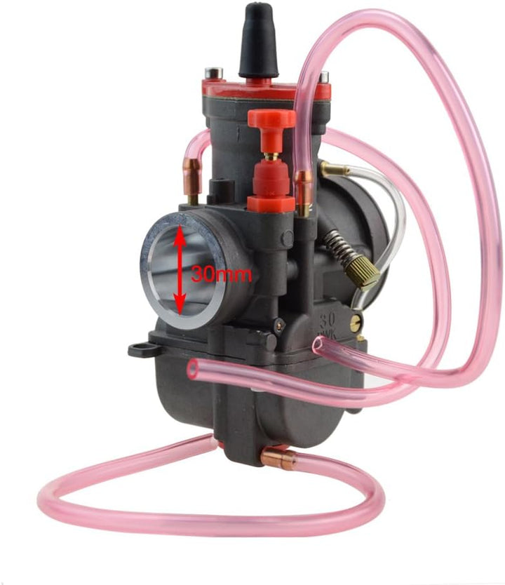 GOOFIT 30mm PWKVergaser Ersatz für 2 oder 4 Hub Motor 125cc 250cc Motorrad Dirtbike Scooter 30mm Ver