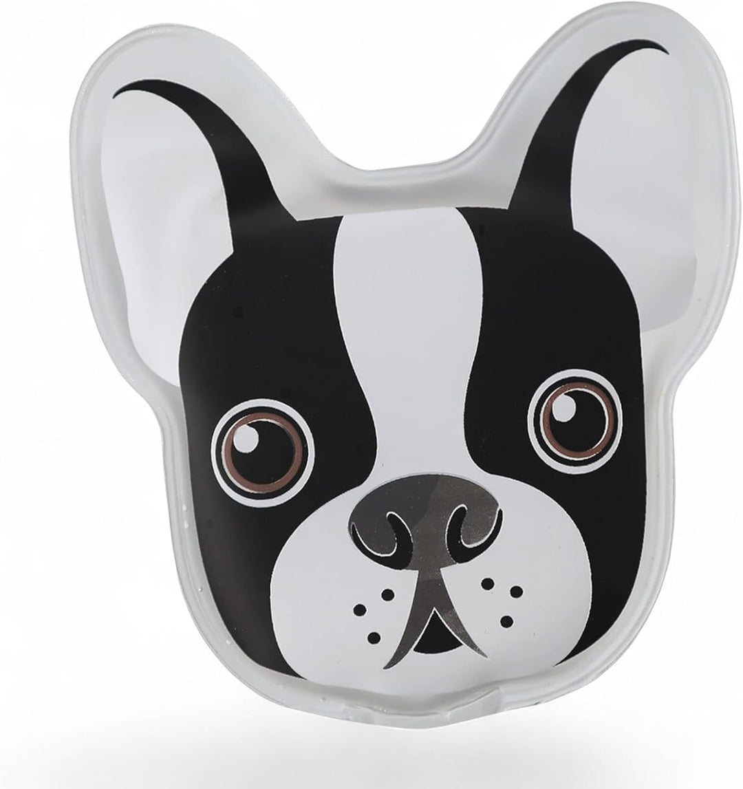 4X Taschenwärmer in 4 Hund & Katze-Motiv - Handwärmer wiederverwendbar - Für Kinder - Wärmepads zum