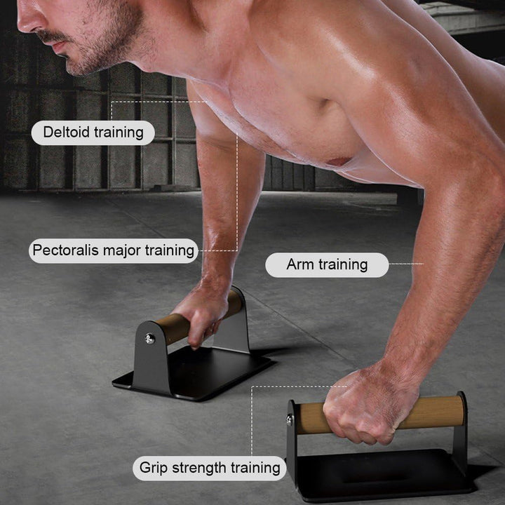 2 Stück Press-up-stangen Anti-rutsch-Pushup-Griff Für Oberkörper-krafttrainingsgeräte Home Gym Boden