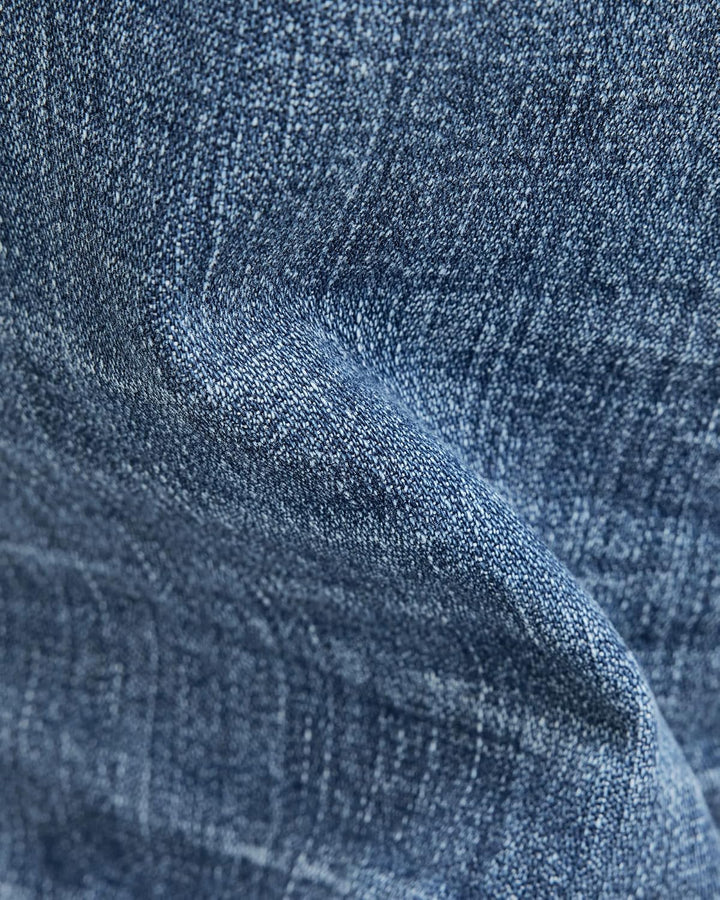 G-STAR RAW Herren Grip 3D Relaxed Tapered Jeans 27W / 32L Blau (Faded Hague Blue Destroyed D19928-c7