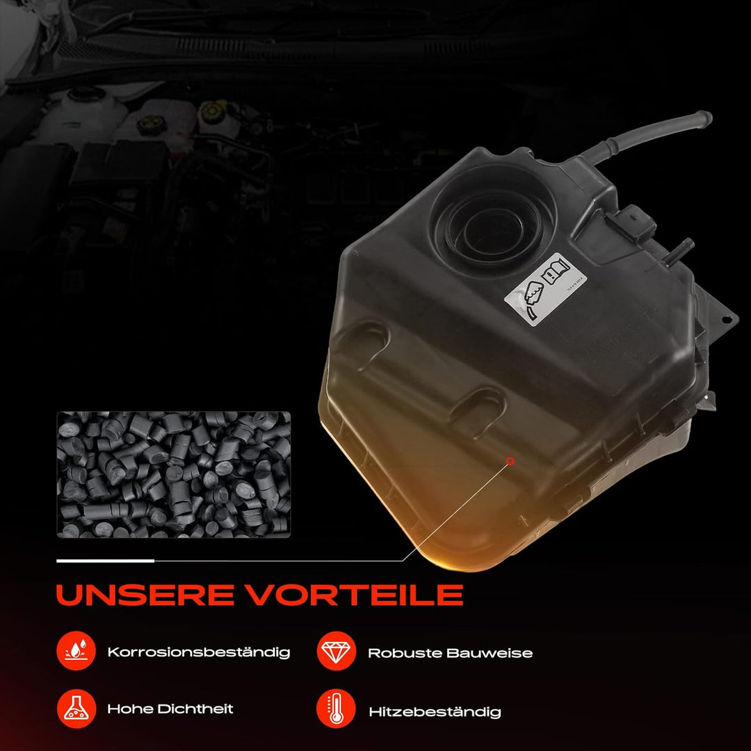 Frankberg Ausgleichsbehälter Kühlmittel Kompatibel mit Q7 4LB C-a-y-e-n-n-e 955 9PA T-o-u-a-r-e-g 7L