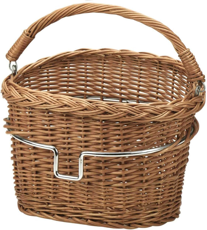 Rixen und Kaul KlickFix Weidenkorb Mini - Einkaufskorb Braun 13 Liter, Braun 13 Liter