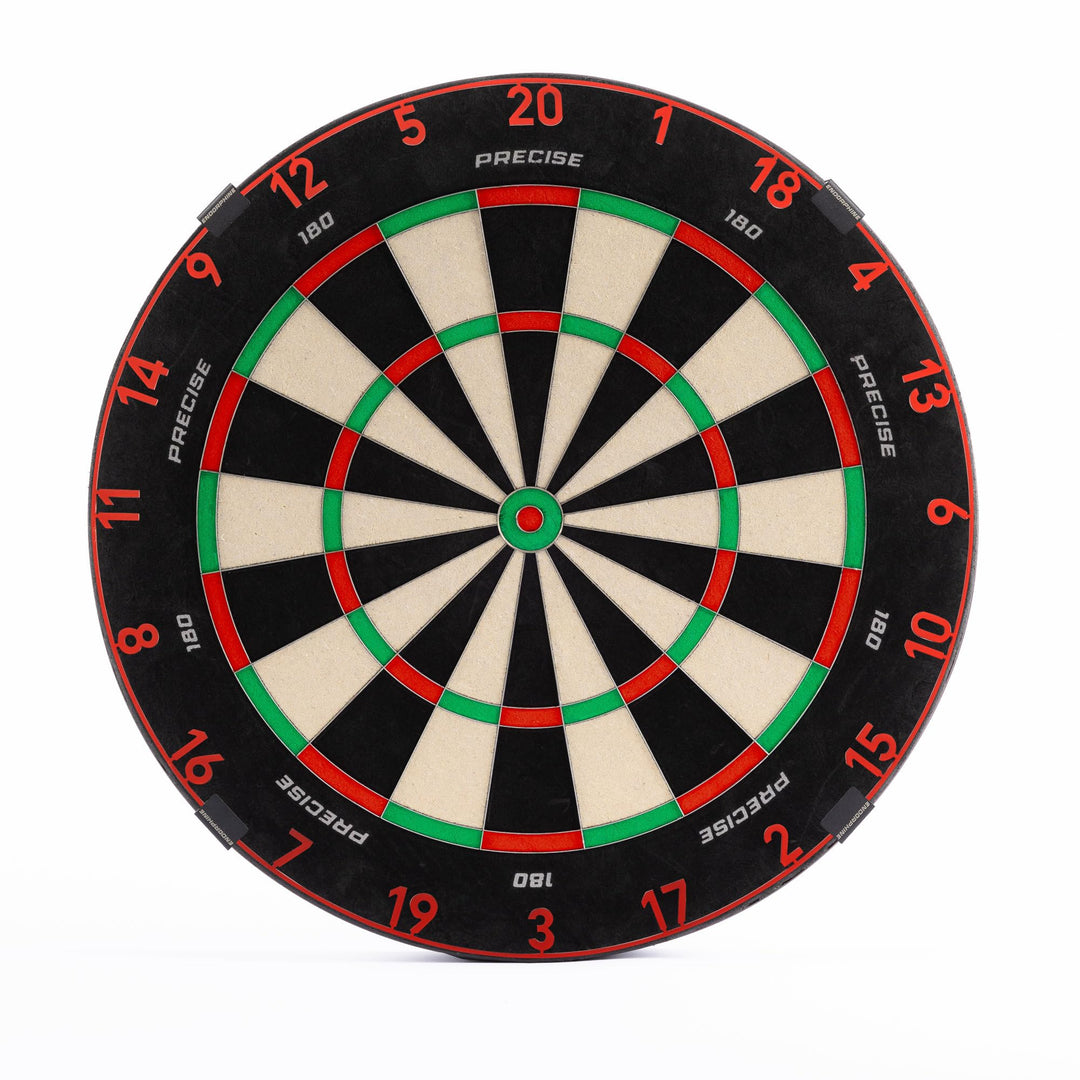 Dartboard Endorphine - Premium Dartboard mit One Piece Zahlenring - 18 Farben - Dartscheibe Nummernr