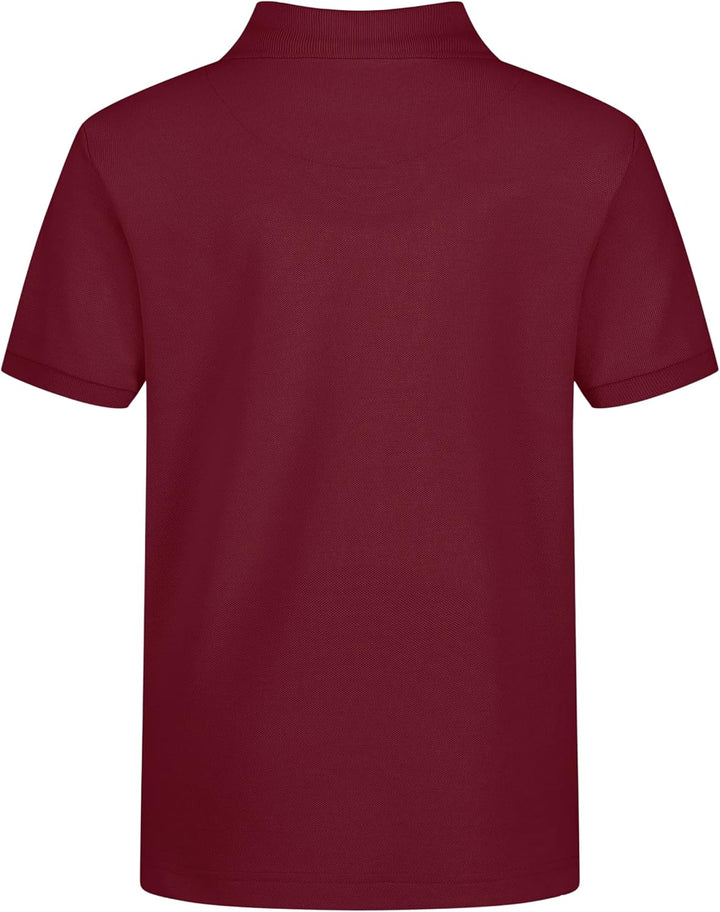 Nautica Jungen Short Sleeve Polo Polohemd (1er Pack) M Burgunder, M Burgunder