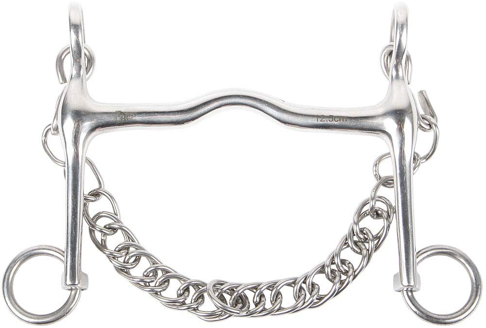Harry´s Horse Kandarengebiss dünn Mundstück 12mm, Grösse:14.5 14.5 cm, 14.5 cm