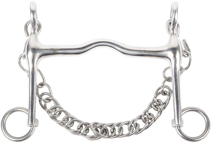 Harry´s Horse Kandarengebiss dünn Mundstück 12mm, Grösse:14.5 14.5 cm, 14.5 cm