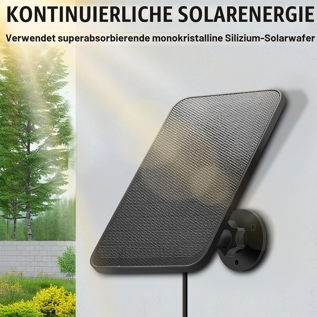 Solarpanel für Blink Kamera Outdoor, 4W Solarpanel kompatibel mit Blink Outdoor Kamera (3rd Gen), Bl