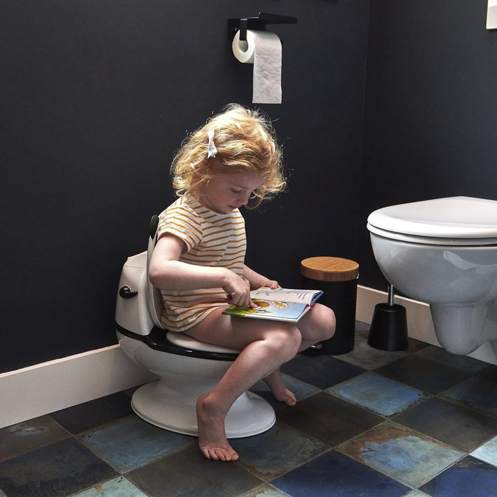Bebeconfort Toilettensitz in Minigrösse für Kinder, Toilette fürs Töpfchentraining mit süssem Panda,