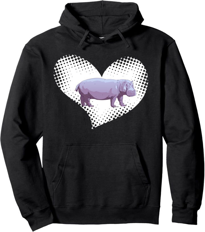 Nilpferd Hippo Nilpferde Hippos Flusspferde Hippos Pullover Hoodie