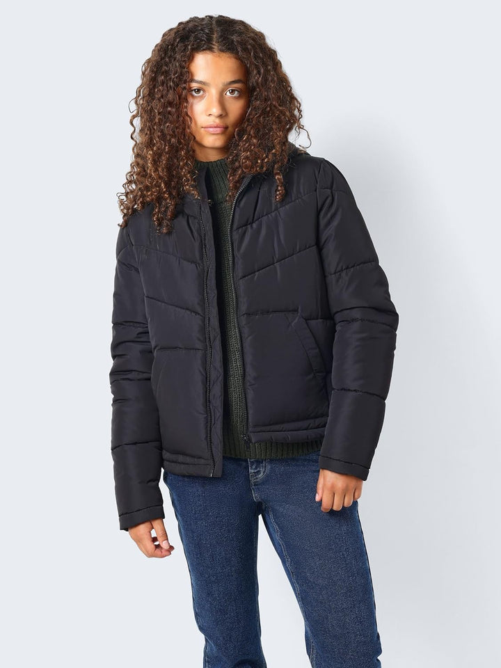 Noisy may Damen Nmdalcon L/S Jacket Bg Noos Jacke M Schwarz, M Schwarz