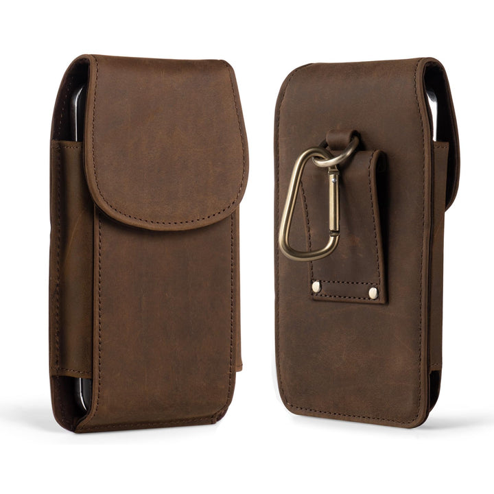 Hengwin Leder Handy Holster Fall Taille Gürtel Tasche für iPhone 17 Pro Max/16Plus iPhone 16 15 14 1