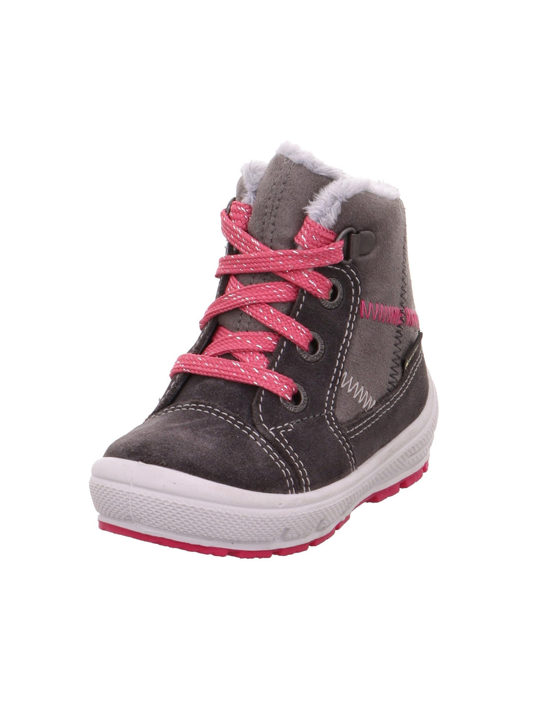 Superfit Mädchen Groovy Warm Gefütterte Gore-tex Schneestiefel 19 EU Grau Pink 2010, 19 EU Grau Pink