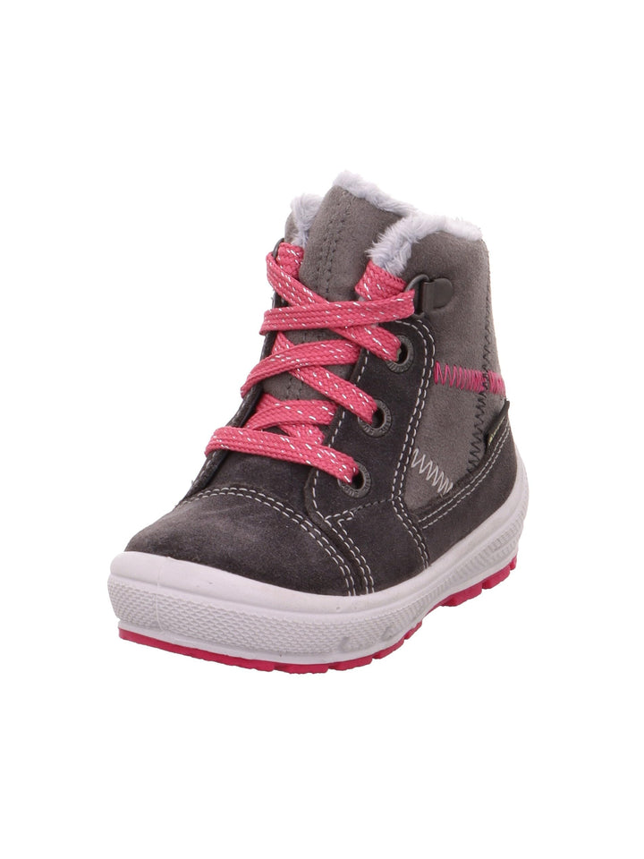 Superfit Mädchen Groovy Warm Gefütterte Gore-tex Schneestiefel 19 EU Grau Pink 2010, 19 EU Grau Pink