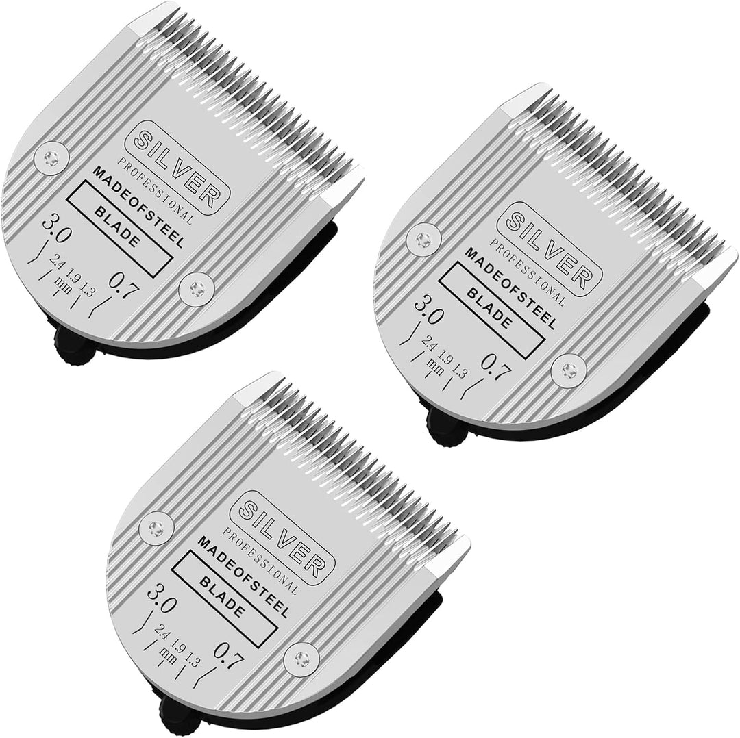 5-in-1-Ersatzklingen, kompatibel mit Wahl Bravura Clipper Chromado, Creativa, Figura Hunde-Schermasc