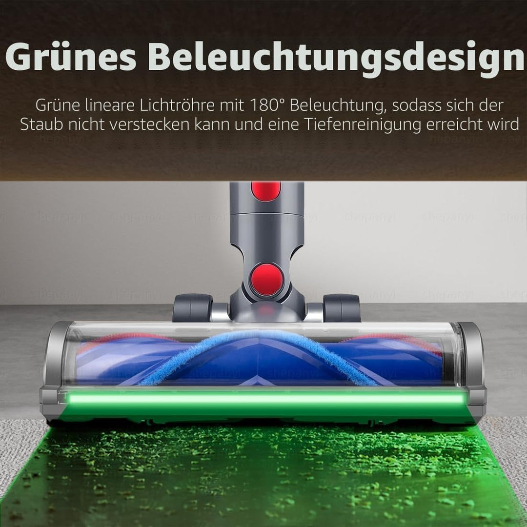 Bürste Ersatzteile mit Staubdetektionsfunktion kompatibel für Dyson Staubsauger V7, V8, V10, V11, V1