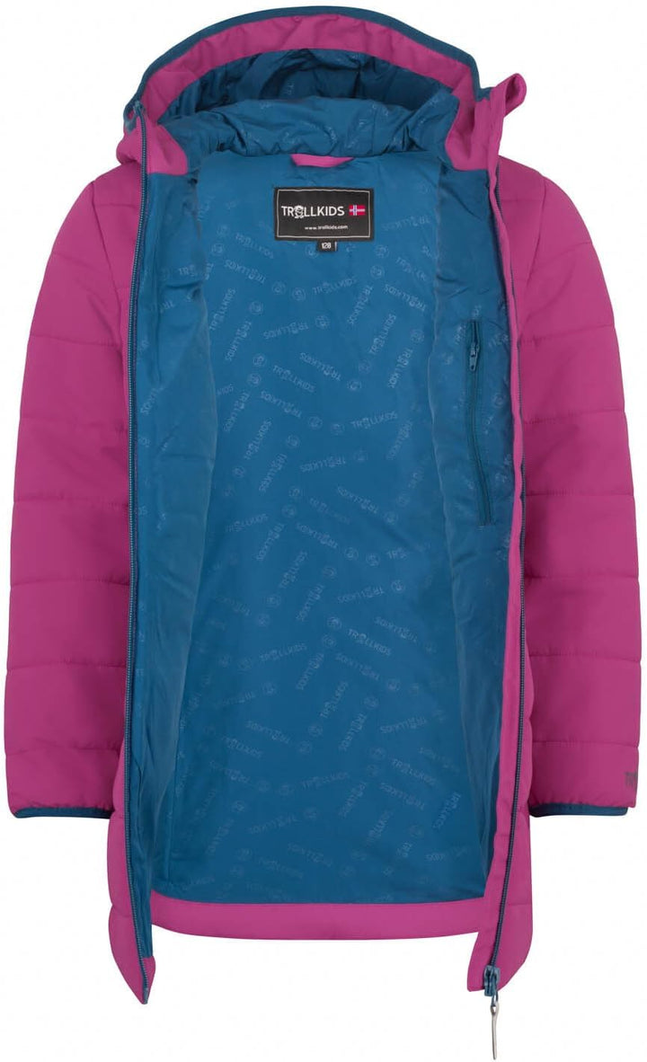 Trollkids Girls Stavanger Coat Bright Berry 92, Bright Berry 92