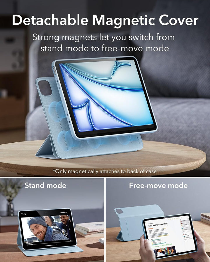 ESR für iPad Air 2022 Hülle, iPad Air 5 Hülle, iPad Air 4 Hülle 2020, 10,9 Zoll Case, abnehmbare mag
