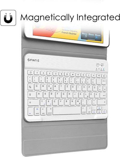 Fintie Tastatur Hülle für iPad 9. Generation (2021)/ 8. Gen (2020) / 7. Gen (2019) 10.2 Zoll - Ultra