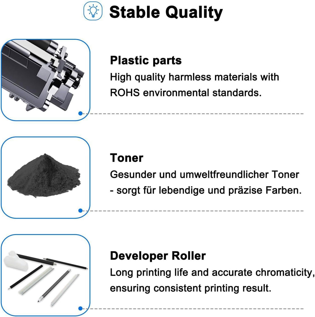 Toner Bank TN241 TN245 Kompatibel für Brother MFC 9332CDW DCP 9022CDW MFC 9142 CDN MFC-9332CDW DCP-9
