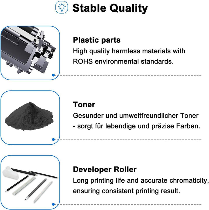 Toner Bank TN241 TN245 Kompatibel für Brother MFC 9332CDW DCP 9022CDW MFC 9142 CDN MFC-9332CDW DCP-9