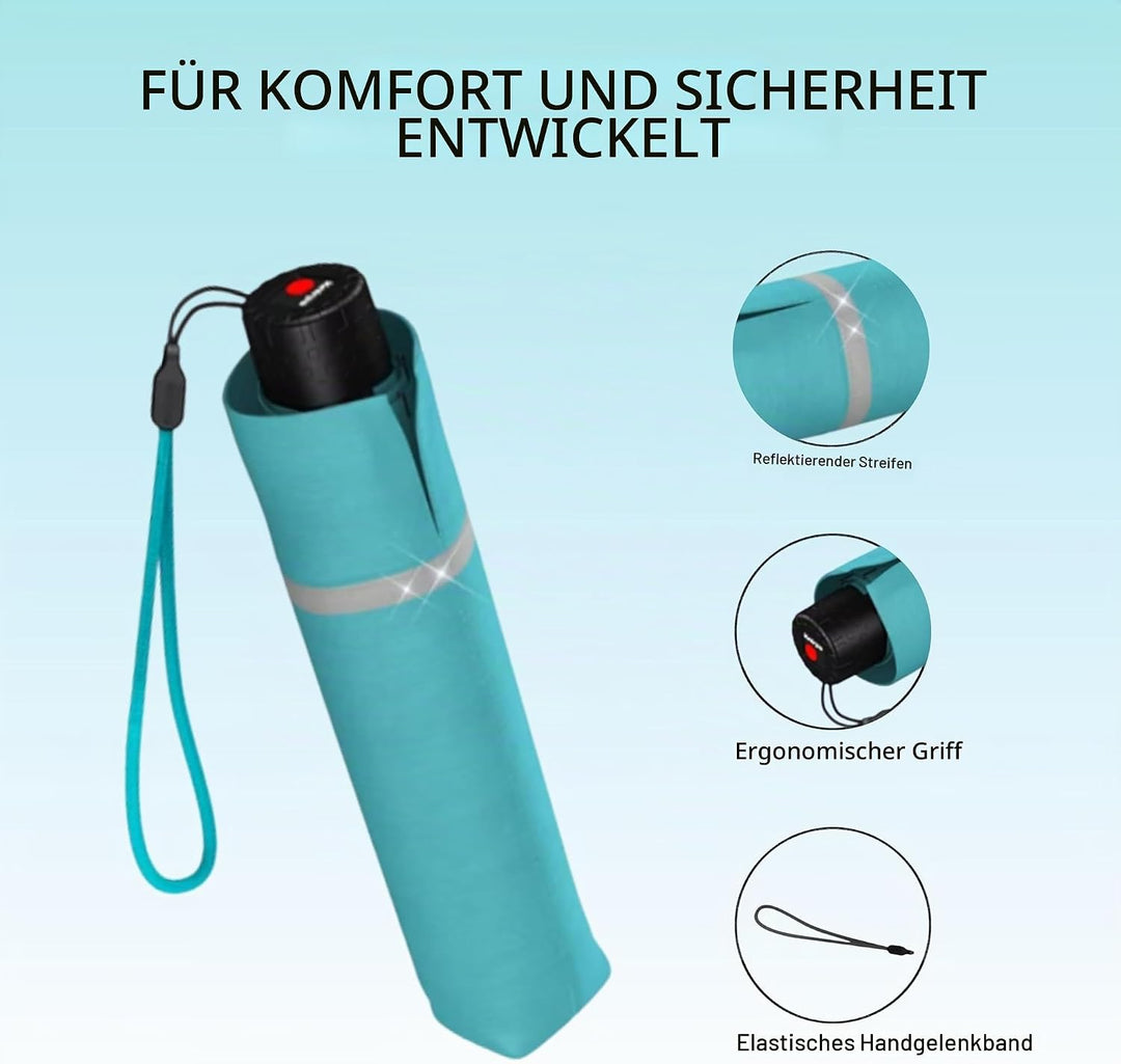 Knirps Rookie manual Kinder Regenschirm capri, 90 cm, Capri