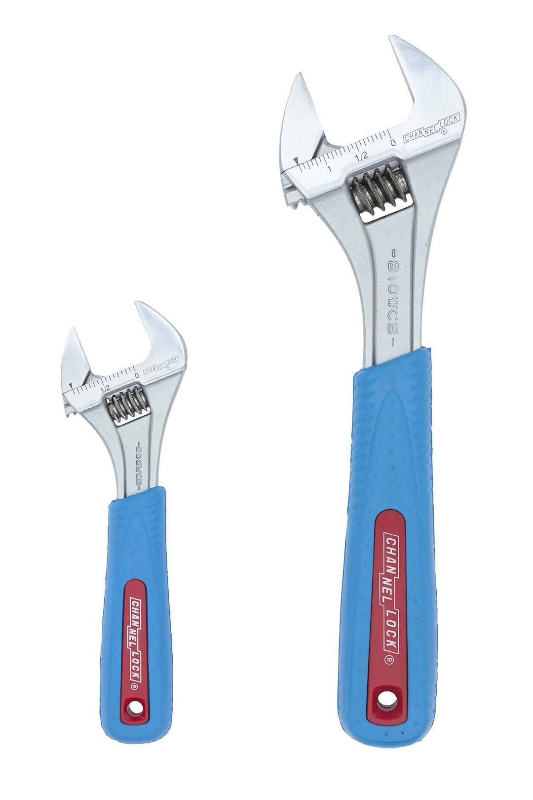 Channellock ws-2cb Schlüssel Set mit Code blau Griff, chrom, 2-teilig, Blau