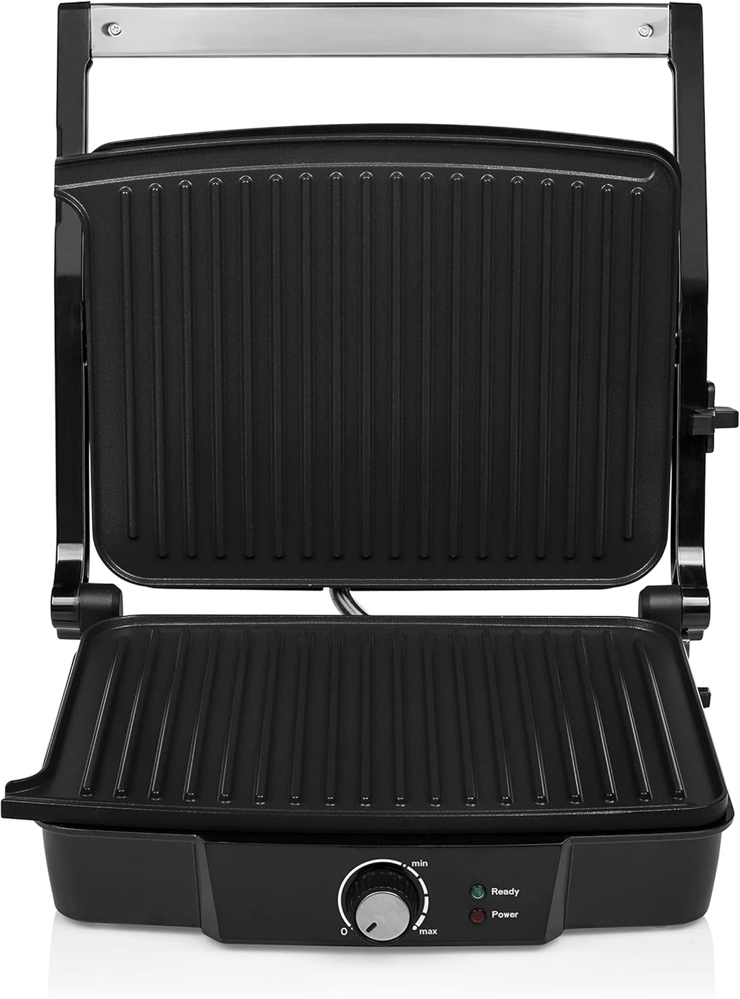 Tristar Kontaktgrill mit 180° Öffnung und Einer Bratfläche von 29 x 23,5 cm/auch als Tischgrill nutz