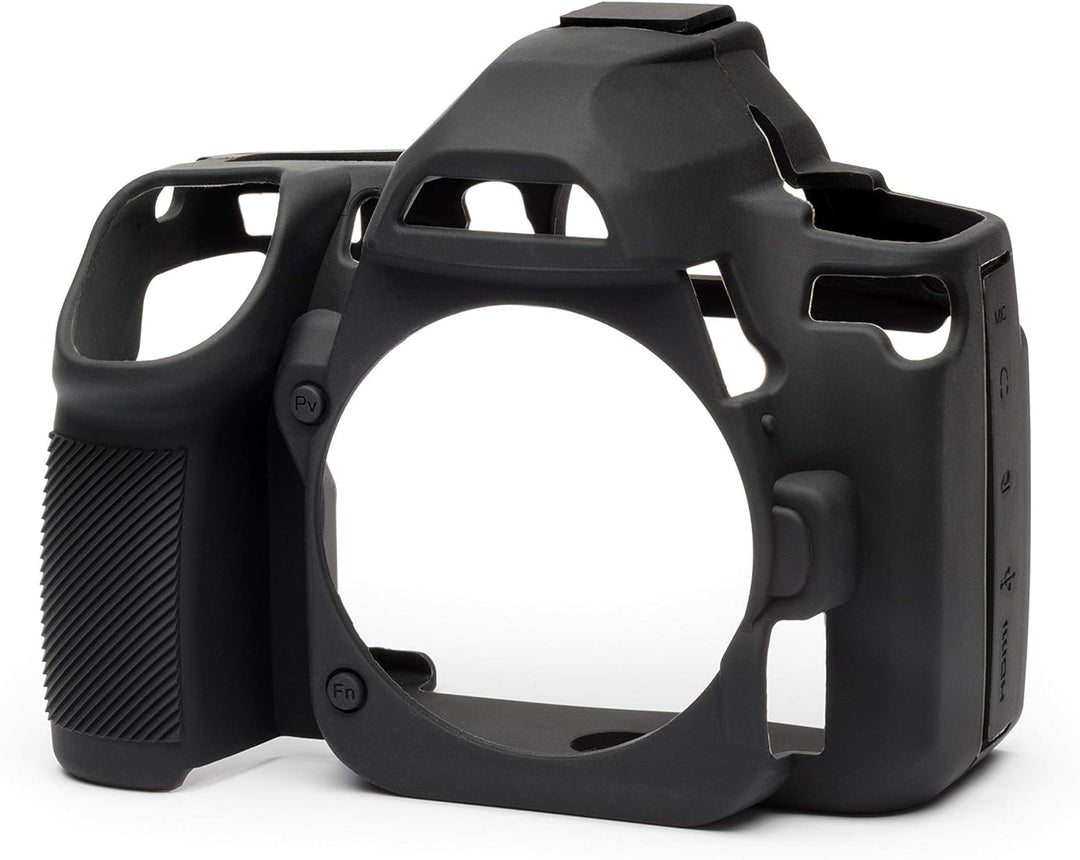 easyCover - Silikon Kameratasche - Schutz für Ihre Kamera - Nikon D780 - Schwarz