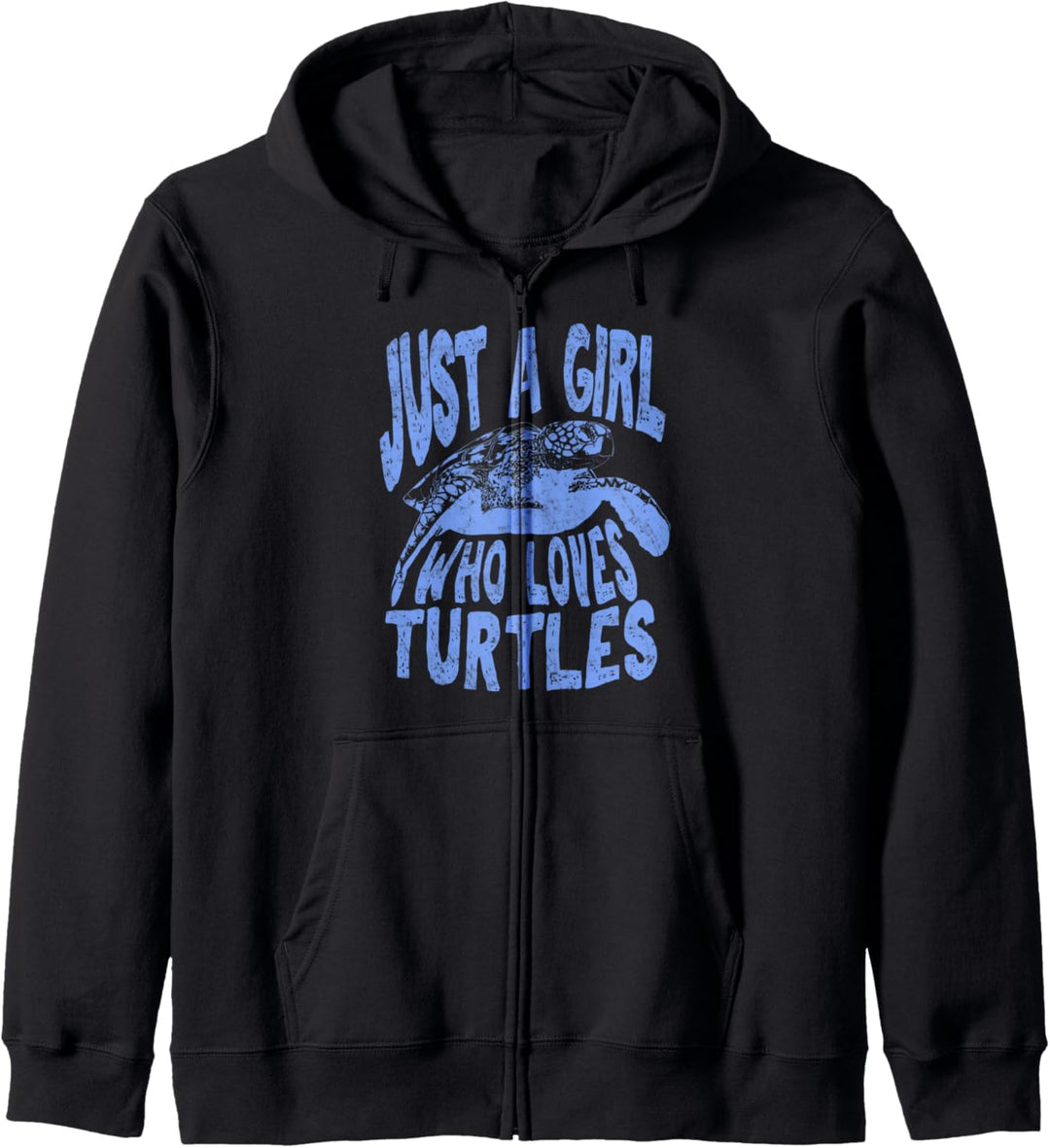 Sea Turtle Just A Girl Who Loves Turtles Women Girls Cute Kapuzenjacke