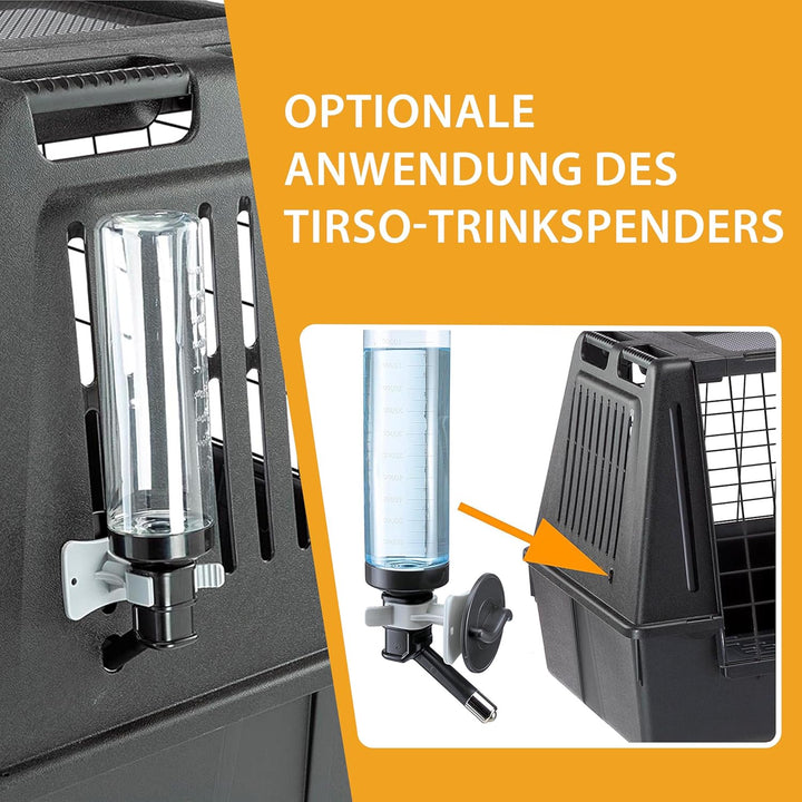 Ferplast Trasportino per Cani da Auto ATLAS CAR 80 SCENIC Trasporto Cani Auto con Agganci di Sicurez