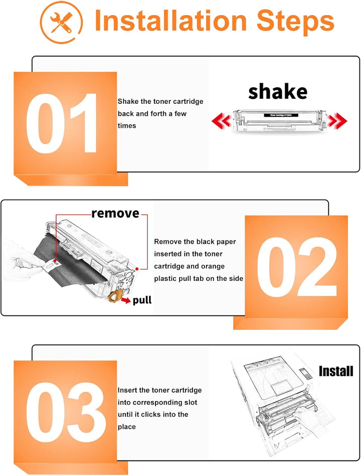 ZOOMTEC CF410A 410A Toner kompatibel für Color Laserjet Pro M452dn M452nw M452dw M377dw, MFP M477fdn