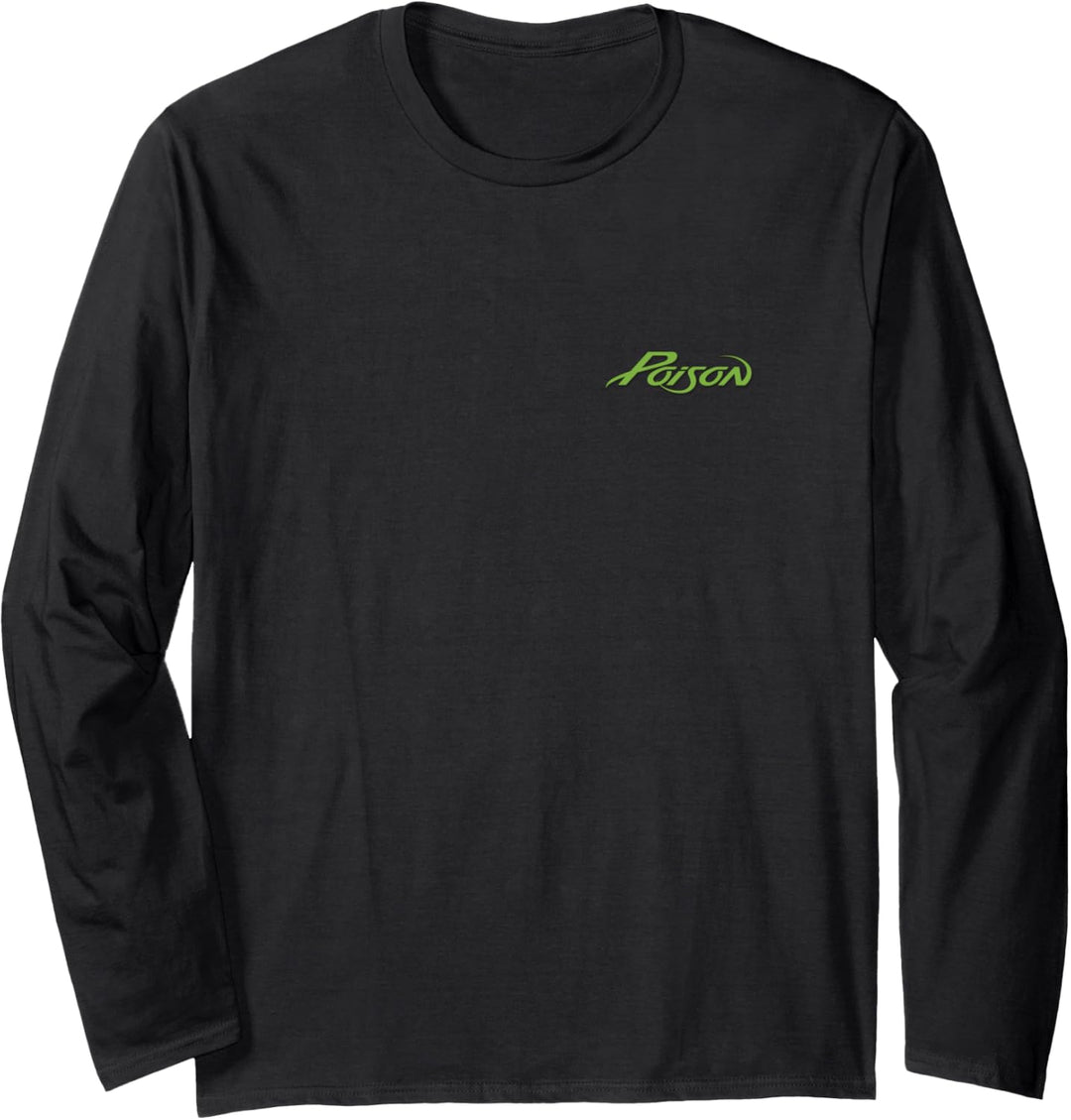 Poison - Klassische Logo-Tasche Langarmshirt