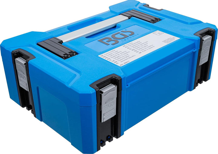 BGS 80011 | Systemkoffer Grösse M | ABS-Kunststoff | stapelbar Systemkoffer | Grösse M, Systemkoffer