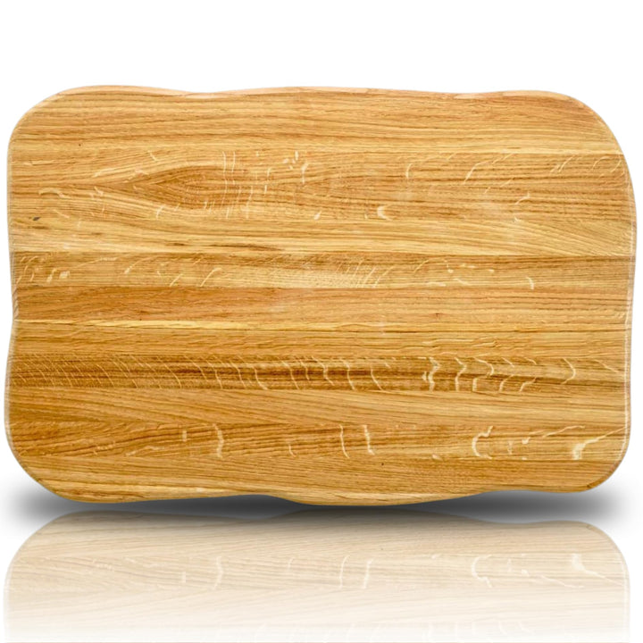 La Madera Schneidebrett Premium aus Eiche hell | Schneidebrett | Küchenbrett von holz4home®
