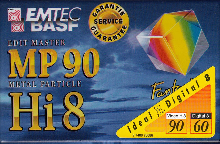 Emtec P 5-90 MP Hi 8 Super Qualität