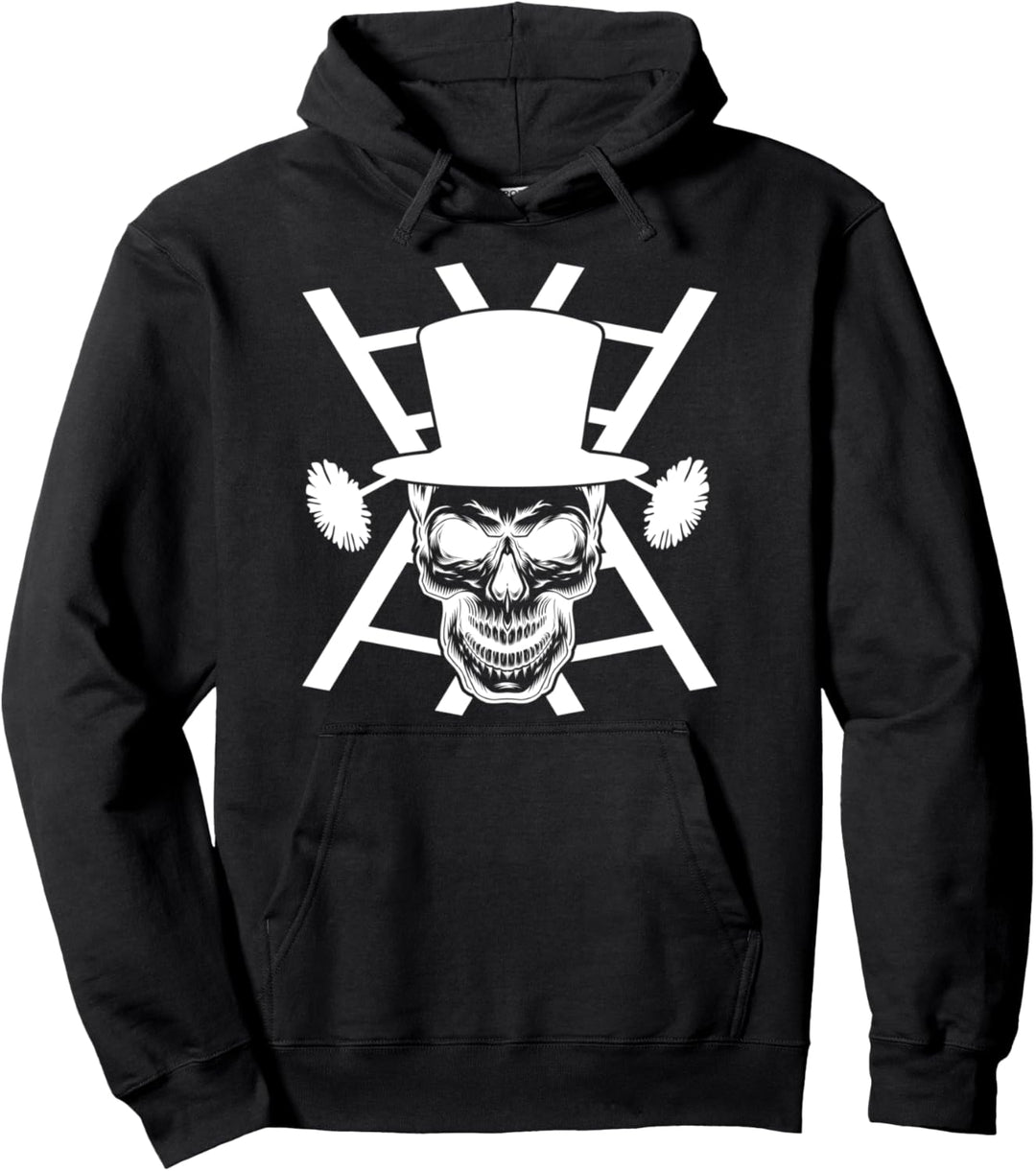 Schornsteinfeger Totenkopf Geschenk Für Kaminkehrer Pullover Hoodie