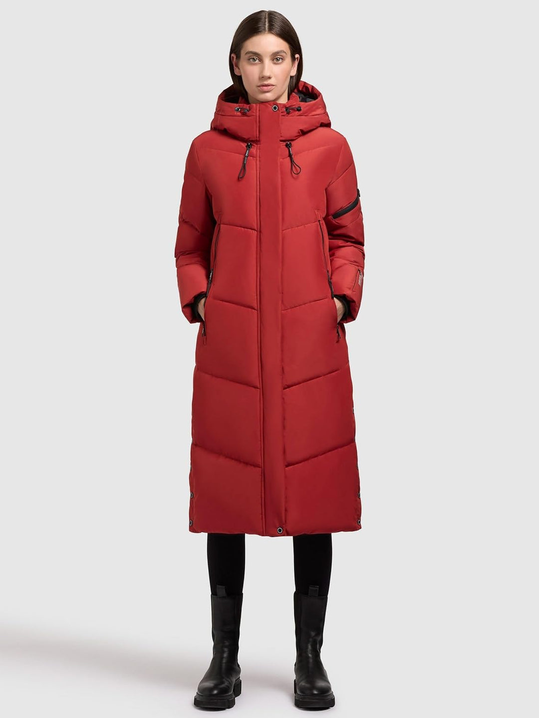 khujo Damen Steppmantel Sonje 5 XS SEP-RED, XS SEP-RED