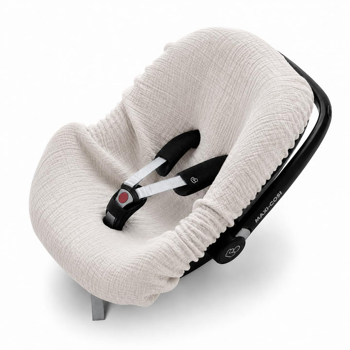 BEZUG Babyschale Sommer Sommerbezug Universal 100% Musselin Baumwolle Schonbezug Babyschalebezug (MU