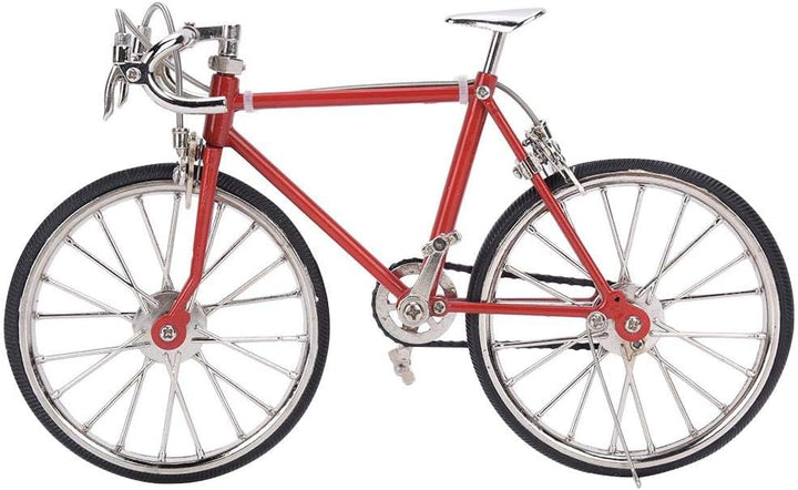 1:12 Mini Puppenhaus Fahrrad realistische Legierung Miniatur Fahrrad Fahrzeugmodell Spielzeug Puppen
