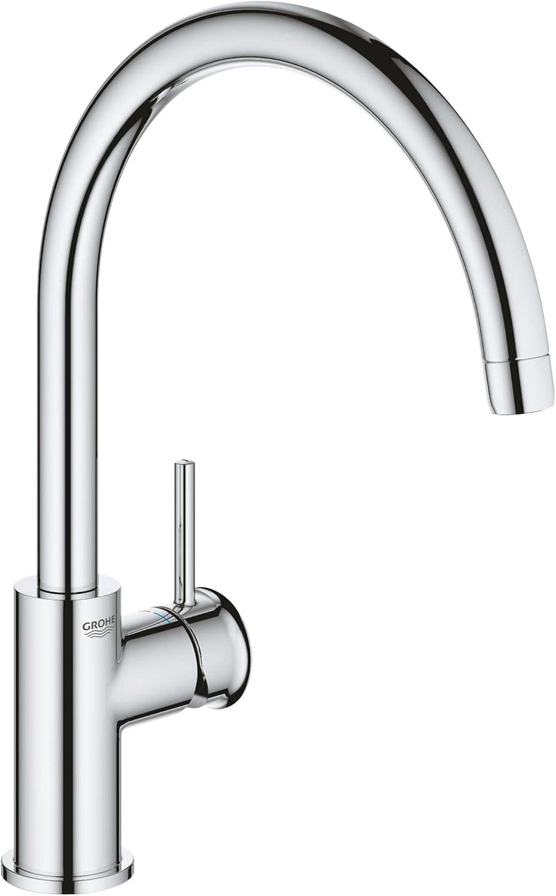 GROHE Start Classic - Einhand- Spültischarmatur & Tempesta 100 Brausestangenset (2 Strahlarten, glei