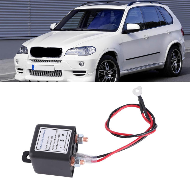 Fernbatterie-Trennschalter, DC12V 120A/200A Anti-Diebstahl-Upgrade-Kill-Schalter für Auto mit Dual-F