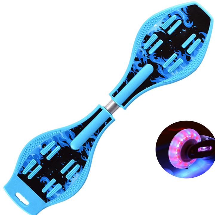ERNAN Waveboard- Compact Lightweight Caster Board Kids/Teens. Waveboard Kinder Street Surfen Caster