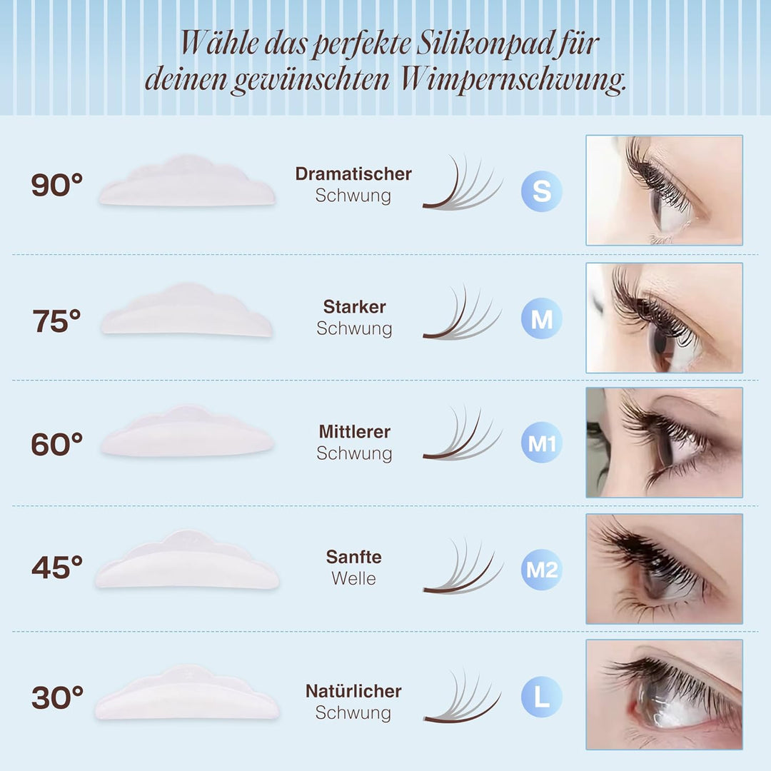 LASHVIEW Wimpernlifting Set, 2025 Aktualisiertes Lash Lifting Set,Wimpernverlängerung Kit Profession