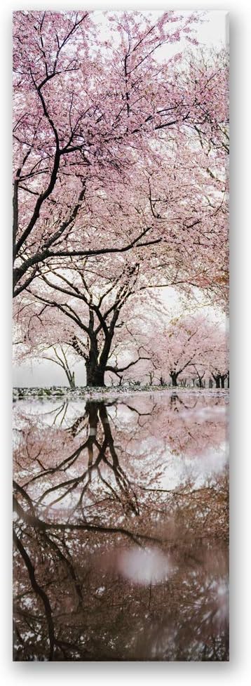 Wanddeko Landschaft Kunst modern Bilder für Schlafzimmer Grau 40x120 cm M14627 40x120 cm, M14627 40x