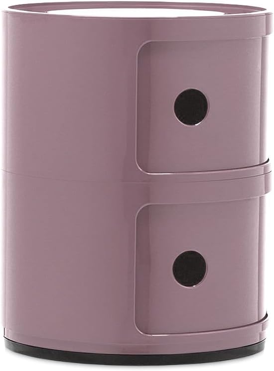 Kartell Componibili, Container 2-fächer, Malve 2-fächer Malve, 2-fächer Malve