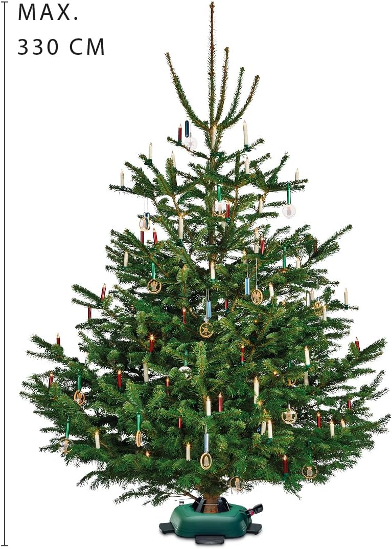 Krinner® Tree Genie L Christbaumständer Weihnachtsbaumständer mit extra Stabilisierungsfüsse Baumhöh