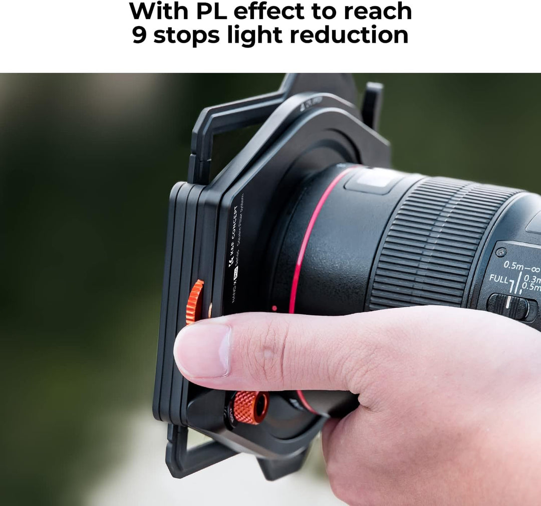 K&F Concept Nano X-PRO Rechteckfilter Square Filter (inkl.100 * 100 * 2mm PL-Filter mit Filterschutz