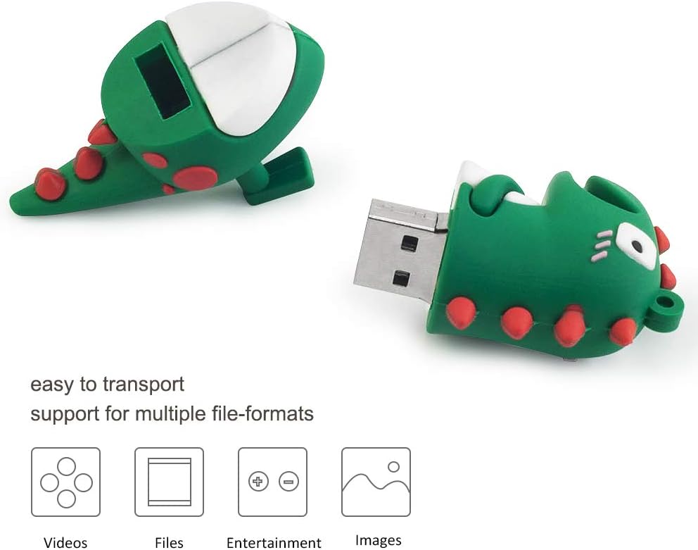 64GB USB-Stick Hochgeschwindigkeits-Silikon Memory Stick Cartoon Speicherstick Flash-Speicher-Stick