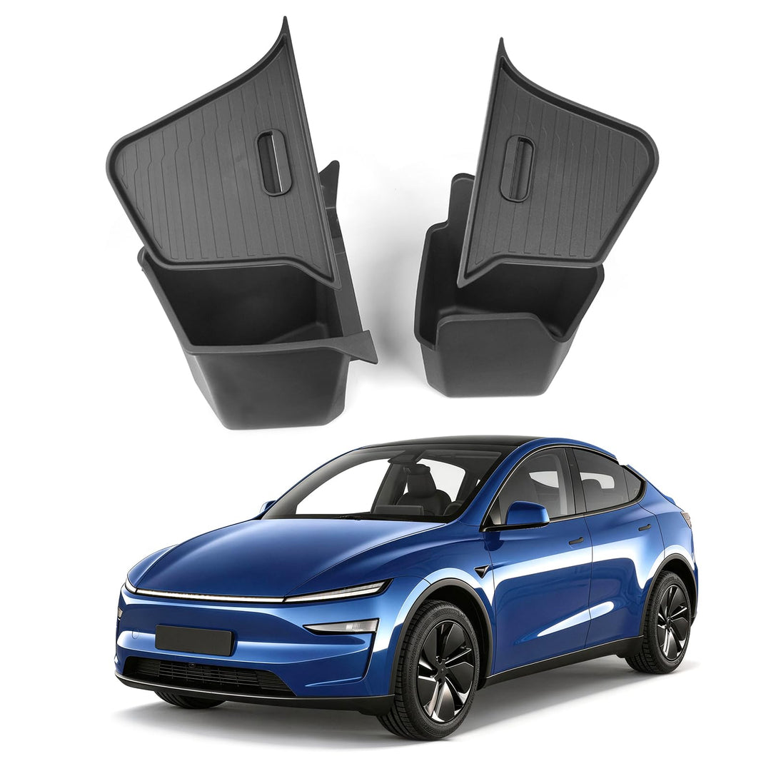 TTCR-II Kompatibel mit Kofferraum Organizer Tesla Model Y Juniper 2025 2026 | 2PCS TPE-Organizer mit